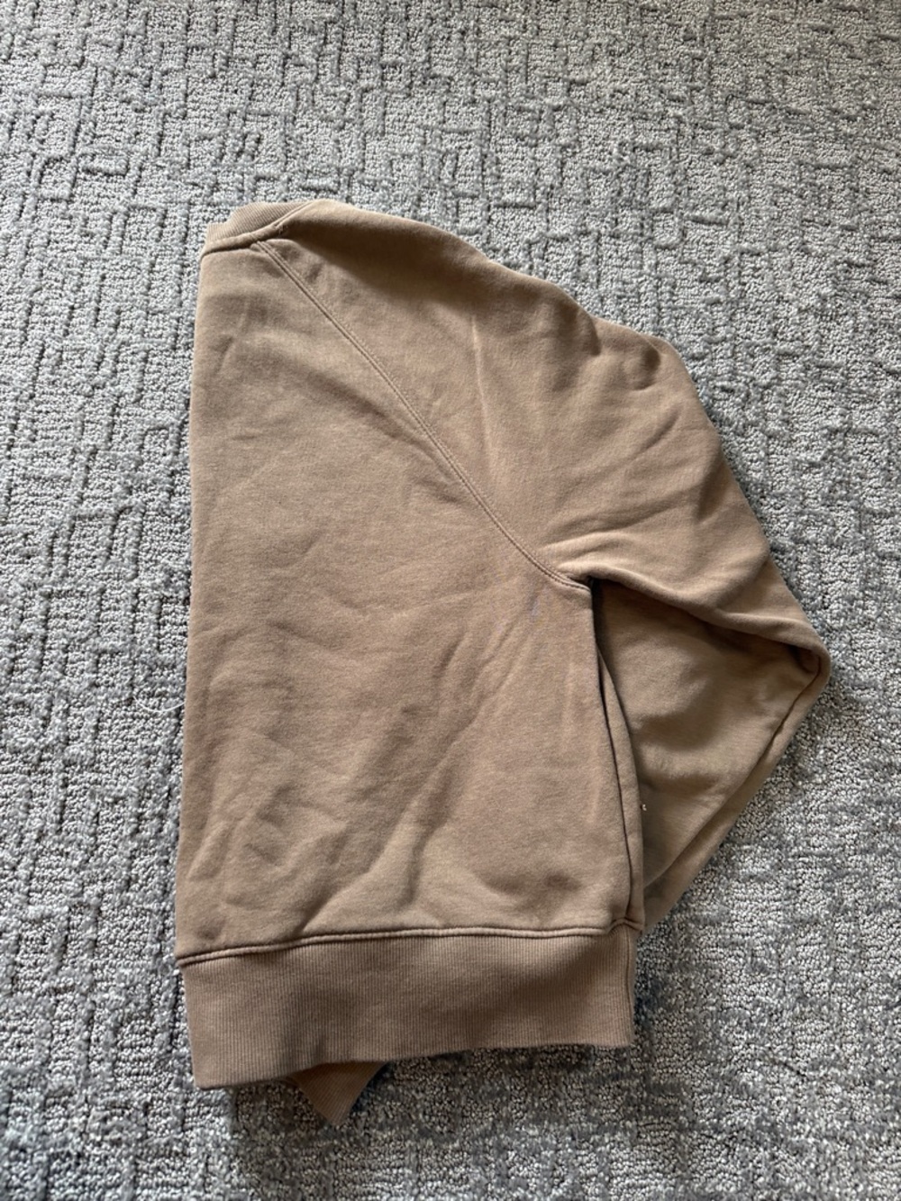 Old Navy Brown Sweatshirt with Orange Floral Graphic - Picture 3 of 3